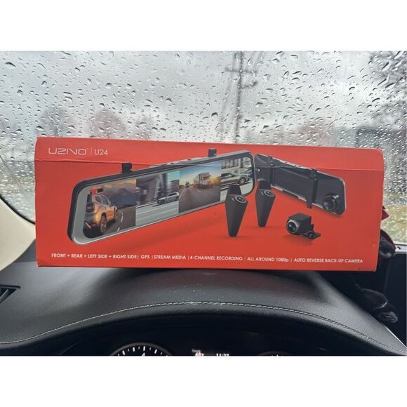 Nib Uzivo 4 channel  mirror dash & backup camera - Picture 1 of 6